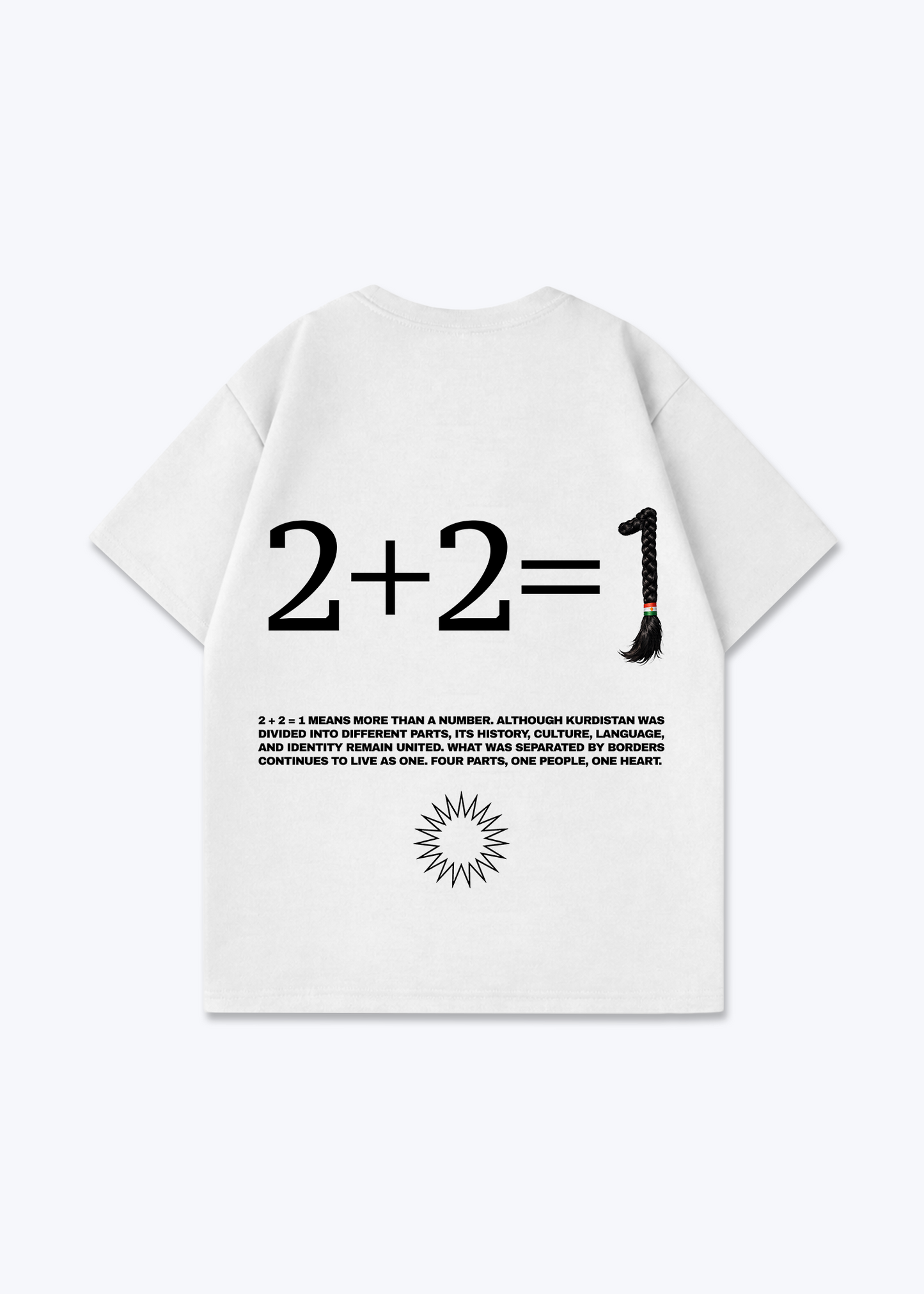 2+2=1 Oversized Shirt