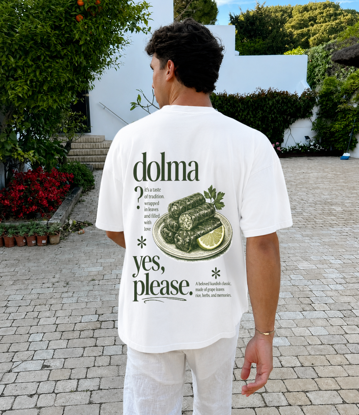 Dolma yes pleaseOversized Shirt