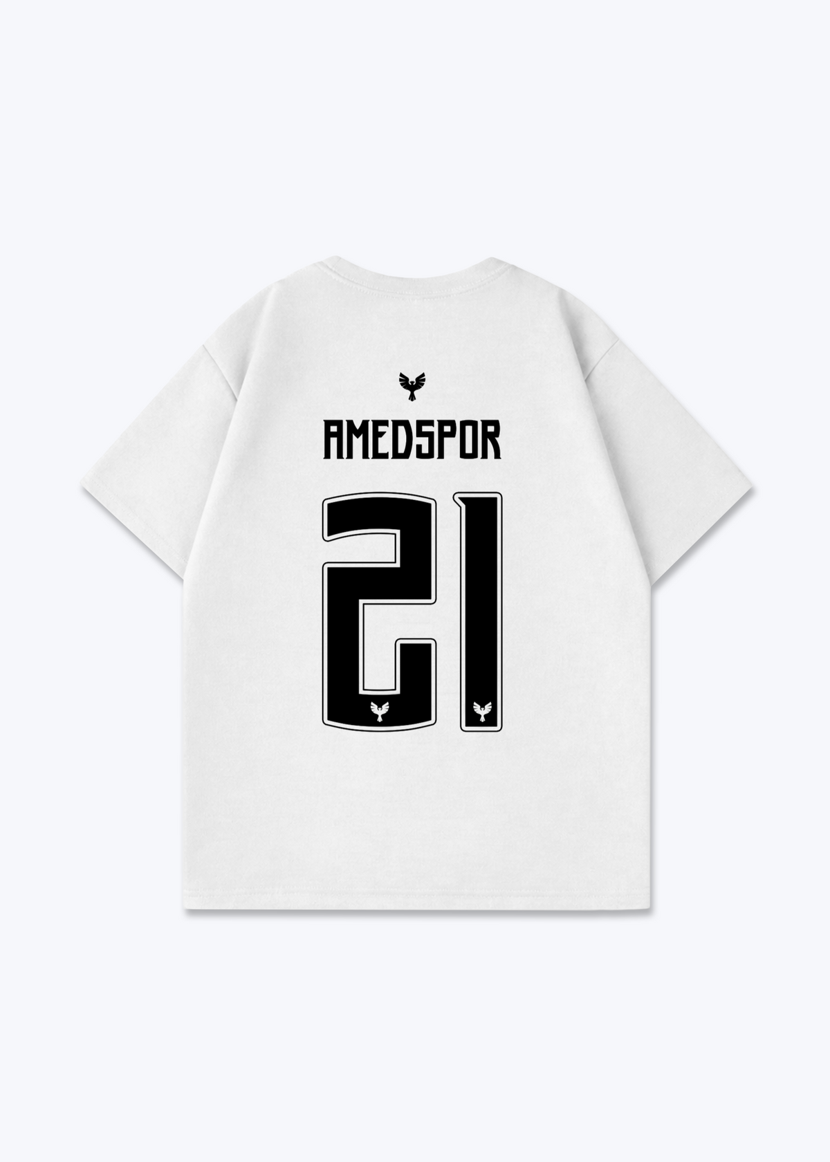 Amedspor 21 Trikot Oversized Shirt - White Back (Designed)