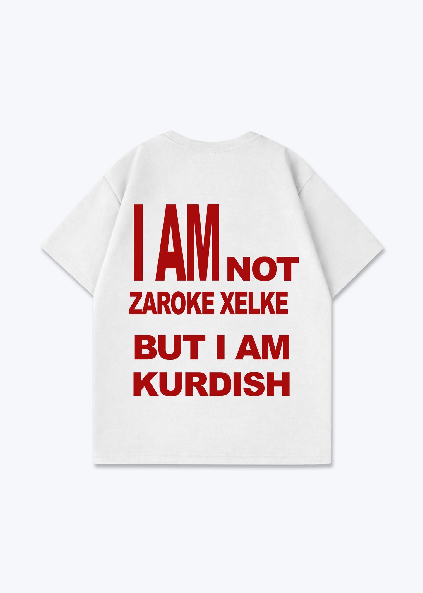 I am not Zaroke Xelke Oversized Shirt