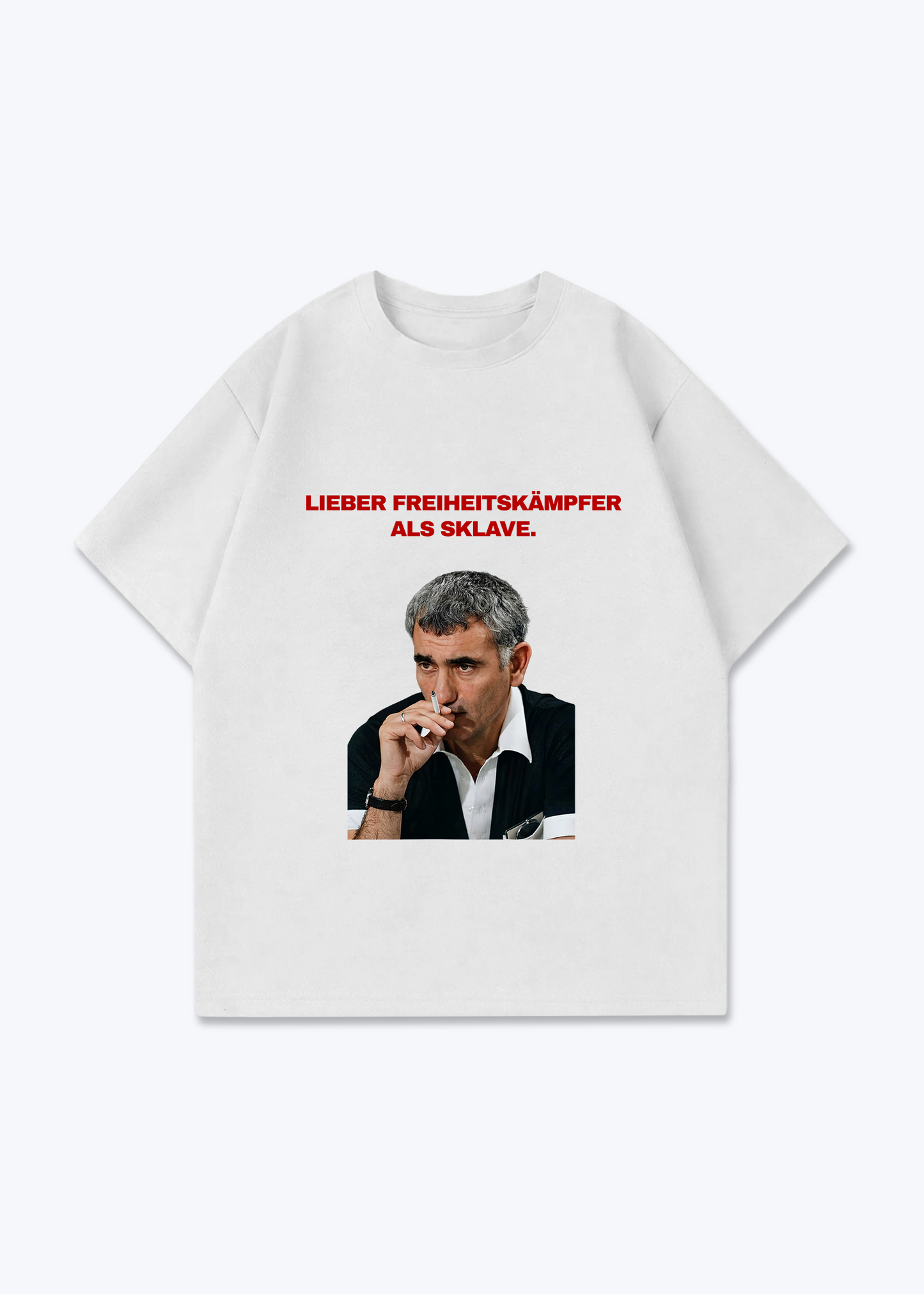 Lieber freiheitskämpfer anstatt Sklave Oversized Shirt
