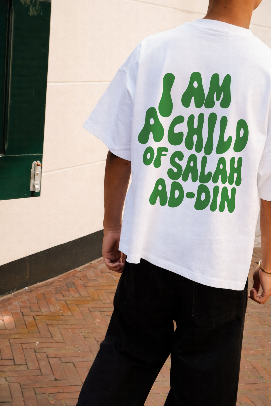 I am a Child of Salahaddin Oversized Shirt