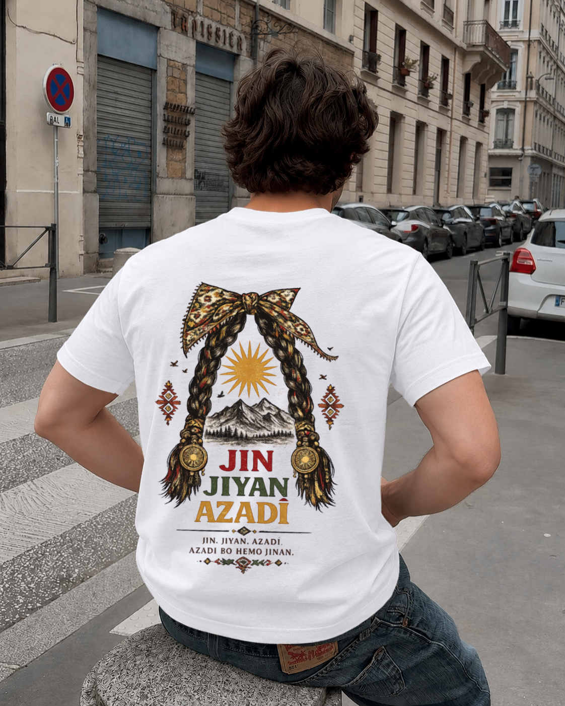 Jin Jiyan Azadi Oversized Shirt