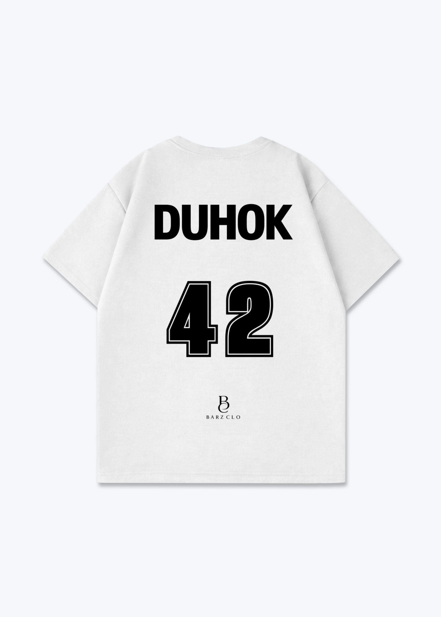 Duhok 42 Oversized Shirt - White Back (Designed)