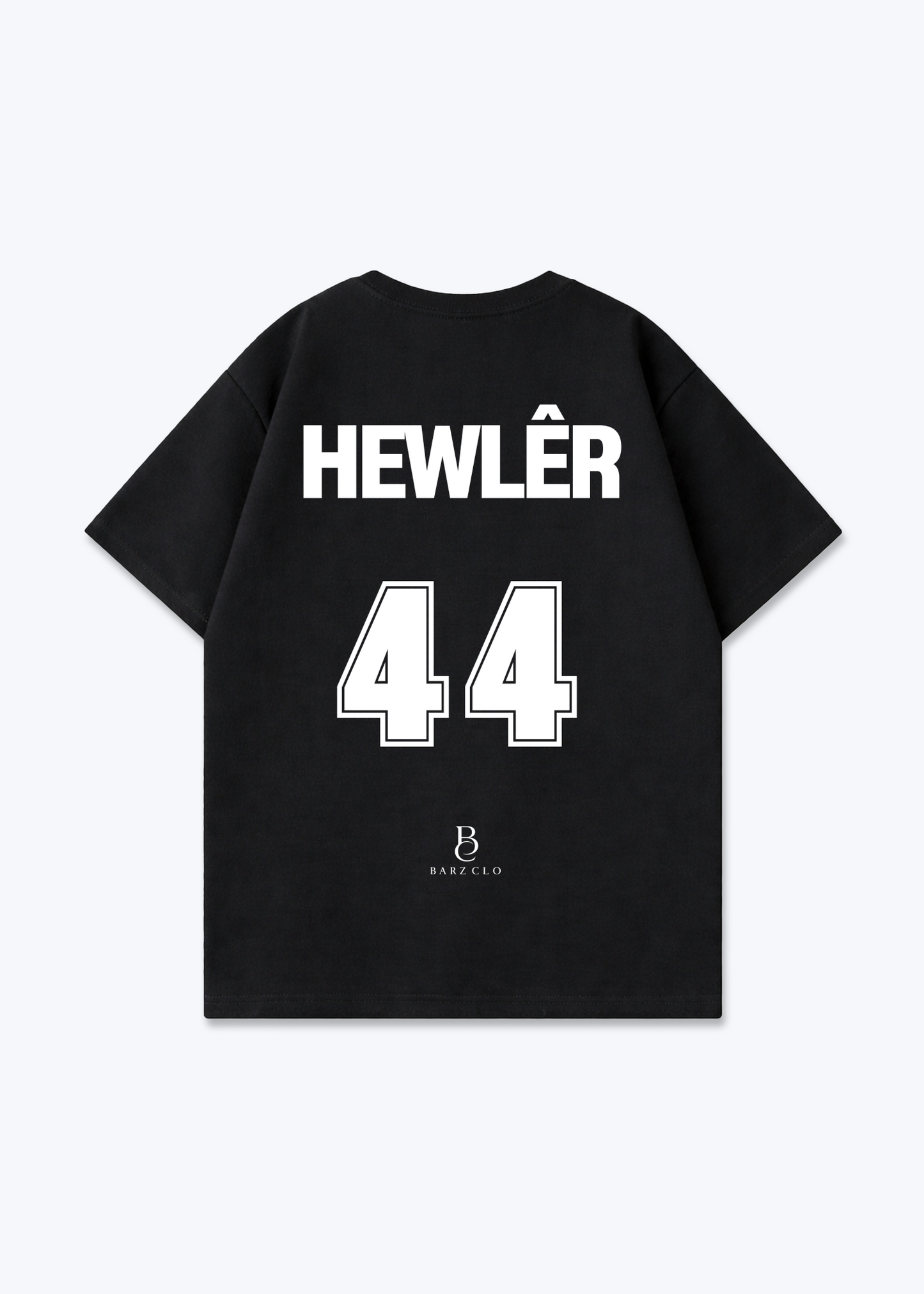 Hewler 44 Oversized Shirt - Black Back (Designed)