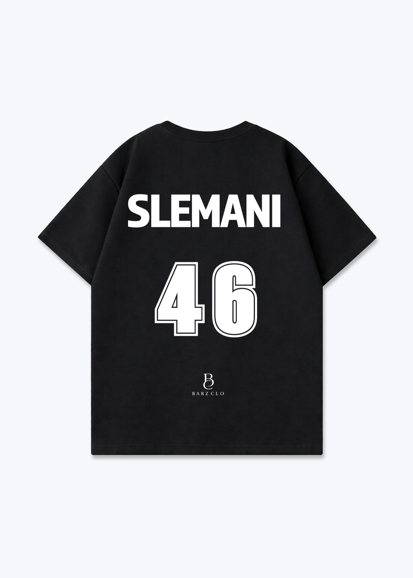 Slemani 46 Oversized Shirt - Black Back (Designed)