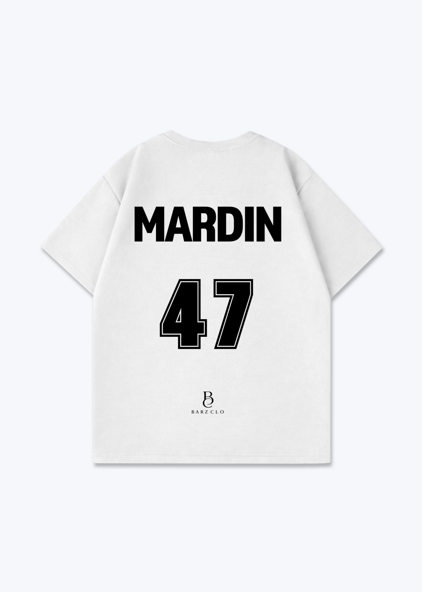 Mardin 47 Oversized Shirt - White Back (Designed)
