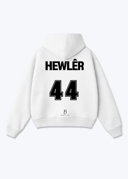 Hewler 44 Oversized Hoodie - White Back (Designed)