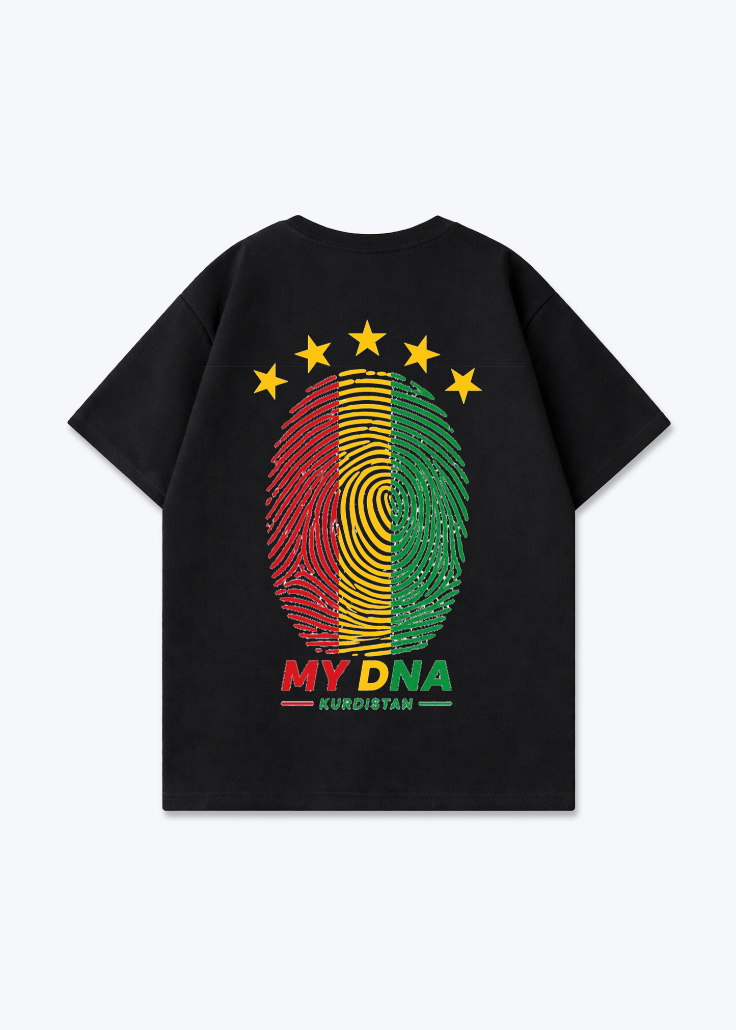 My Dna Oversized Shirt - Black Back (Designed)