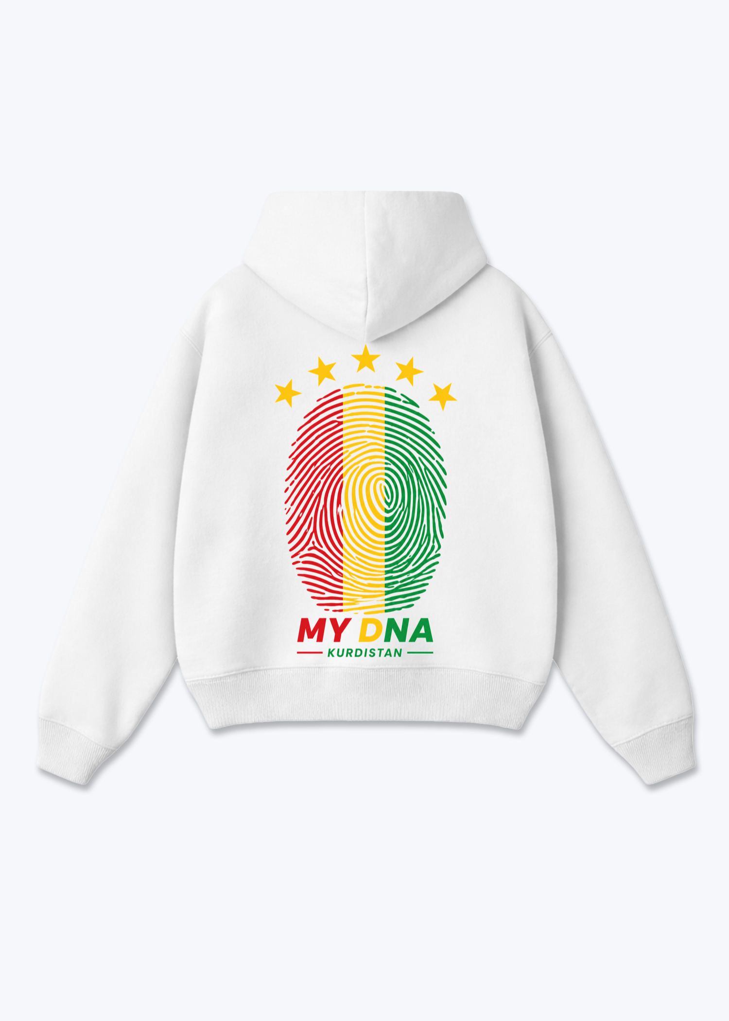 My Dna Oversized Hoodie - White Back (Designed)