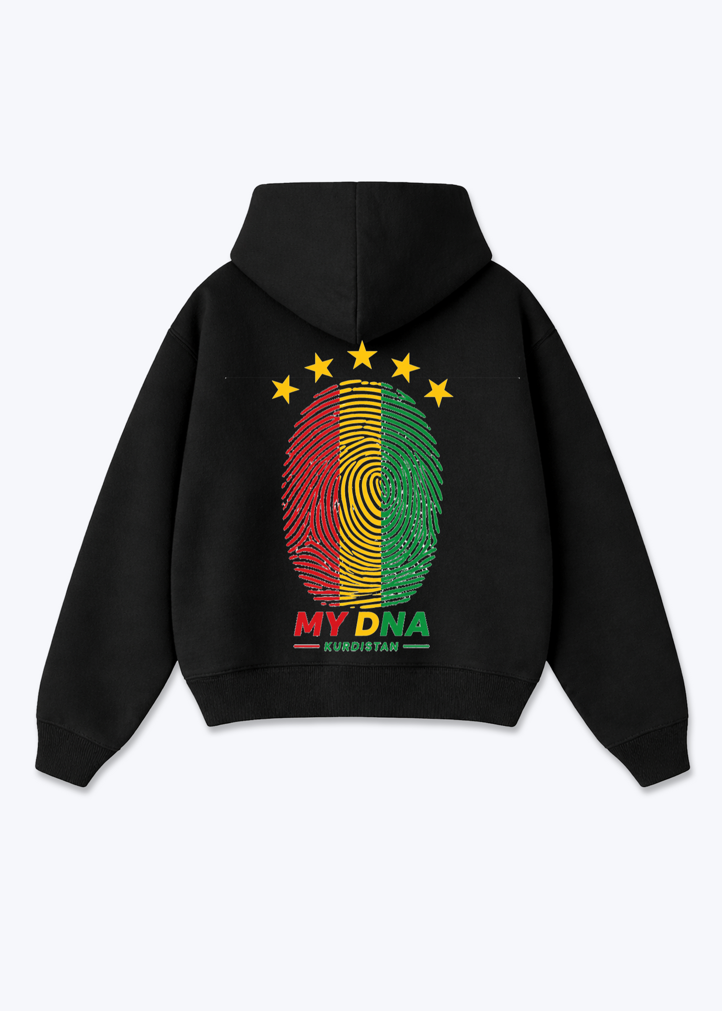 My Dna Oversized Hoodie - Black Back (Designed)
