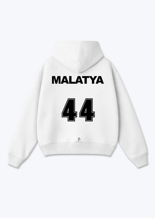 Malatya 44 Oversized Hoodie - White Back (Designed)