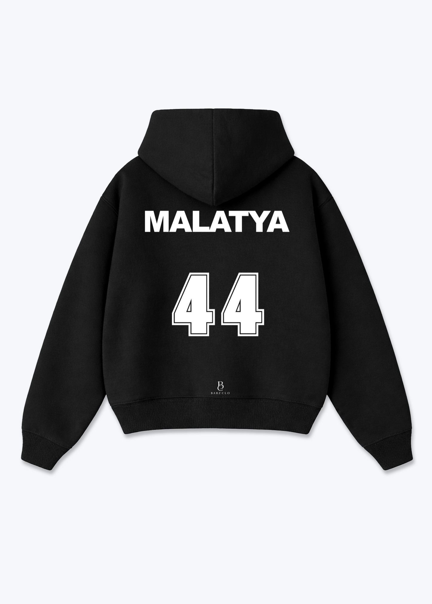 Malatya 44 Oversized Hoodie - Black Back (Designed)