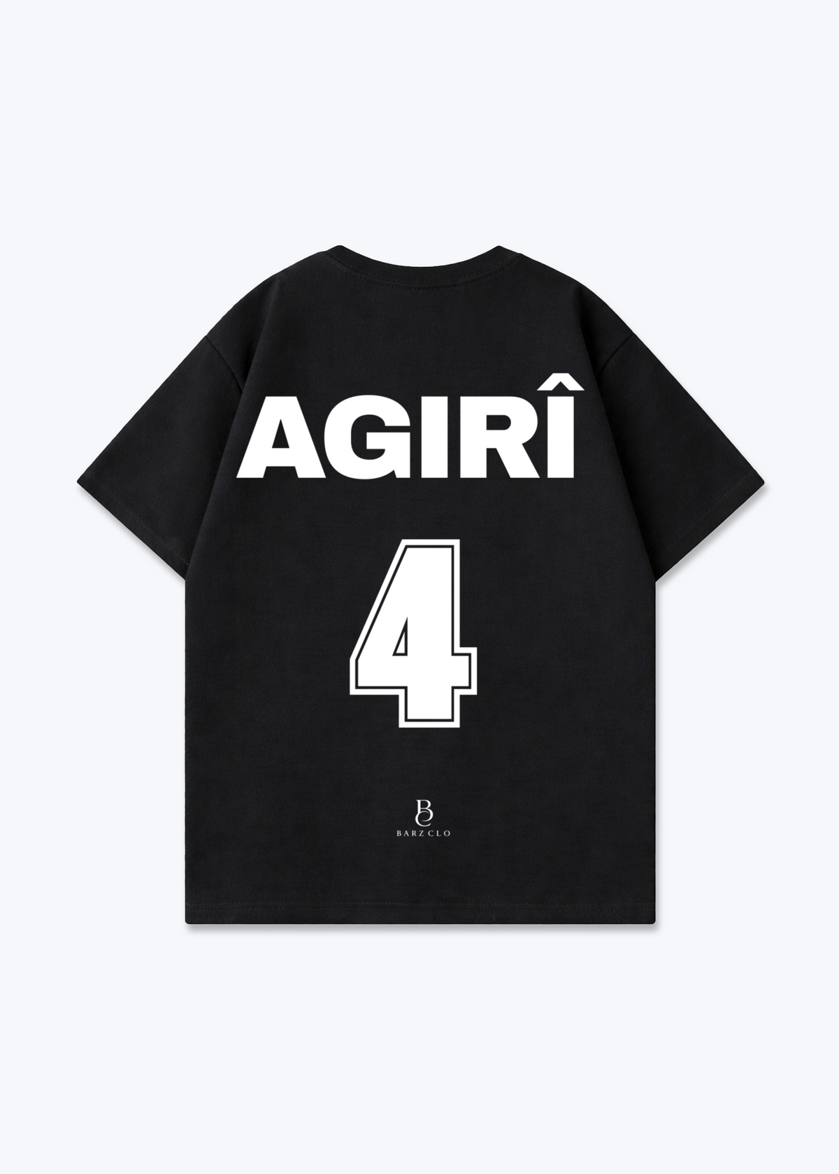 Agiri 04 Oversized Shirt - Black Back (Designed)