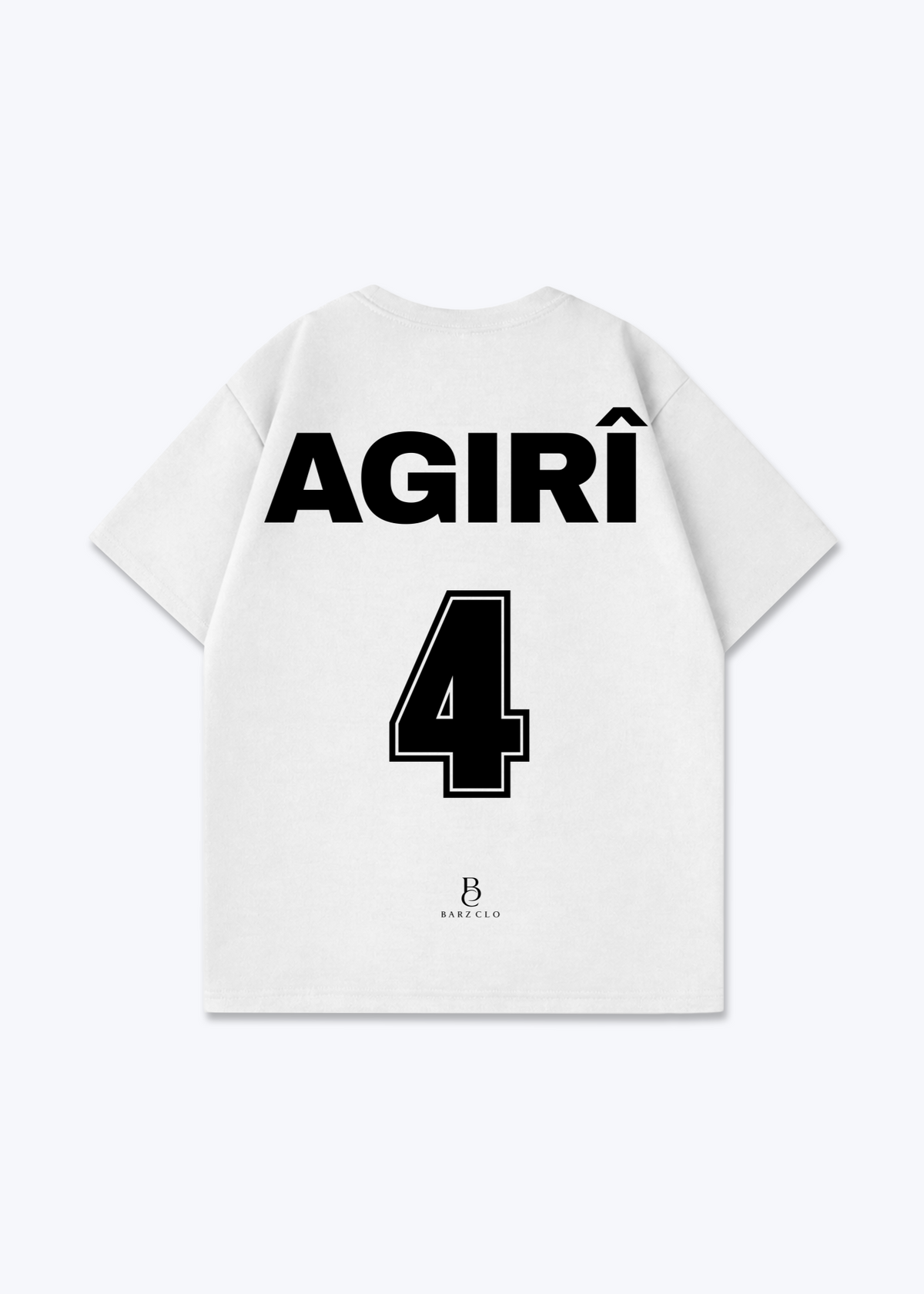 Agiri 04 Oversized Shirt - White Back (Designed)