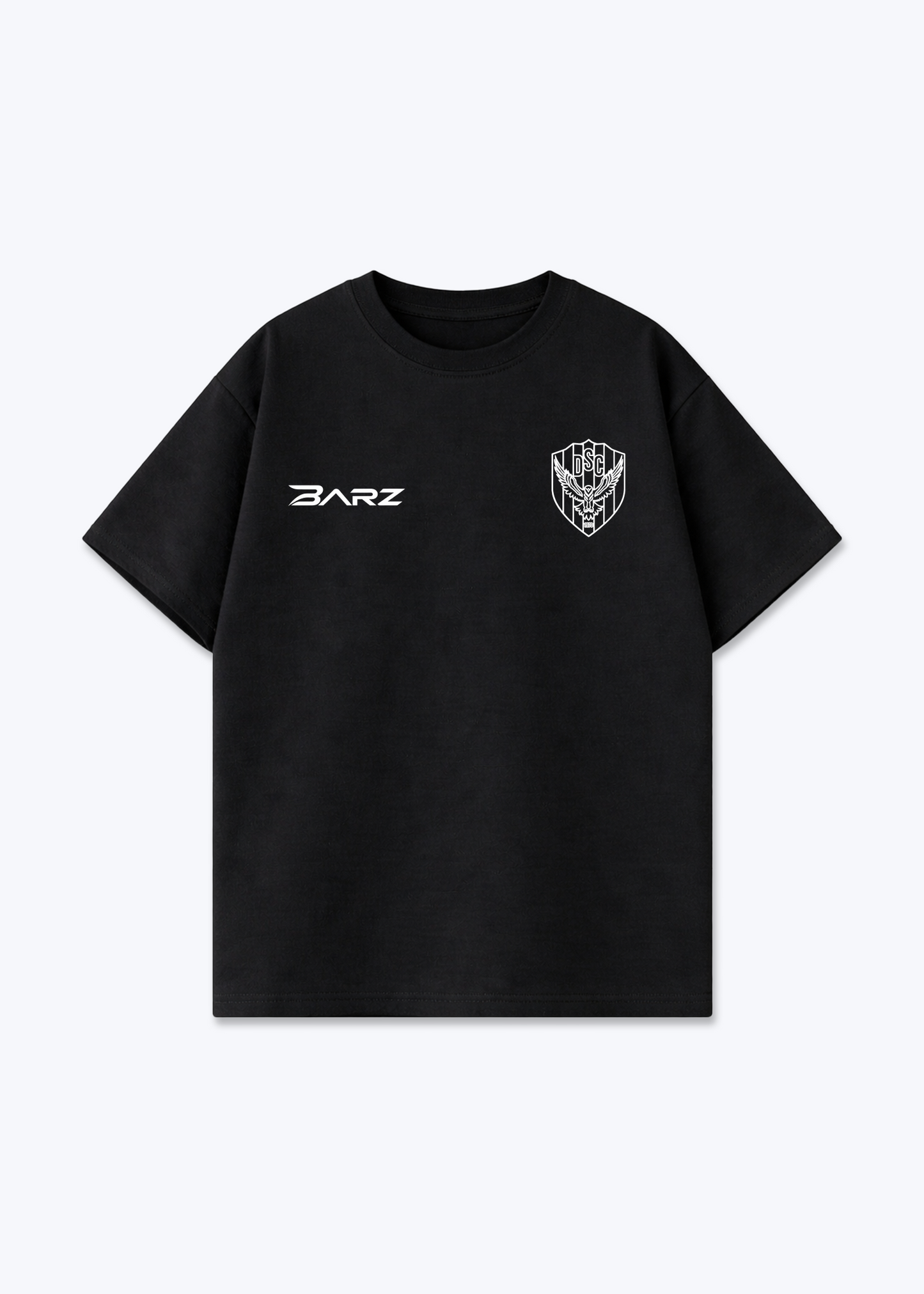 DSC 1970 Oversized Shirt - Black Front (Designed)