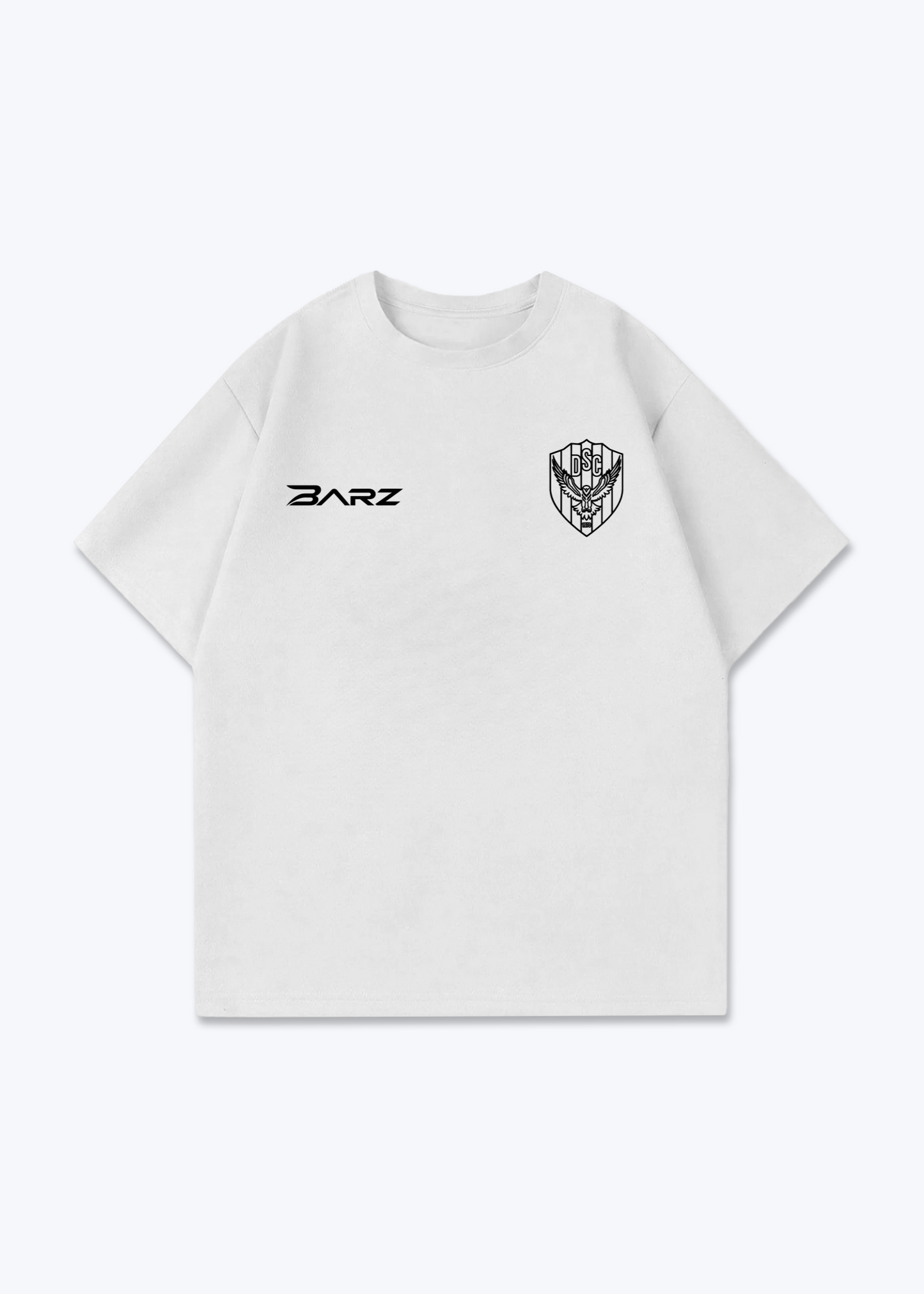 DSC 1970 Oversized Shirt - White Front (Designed)