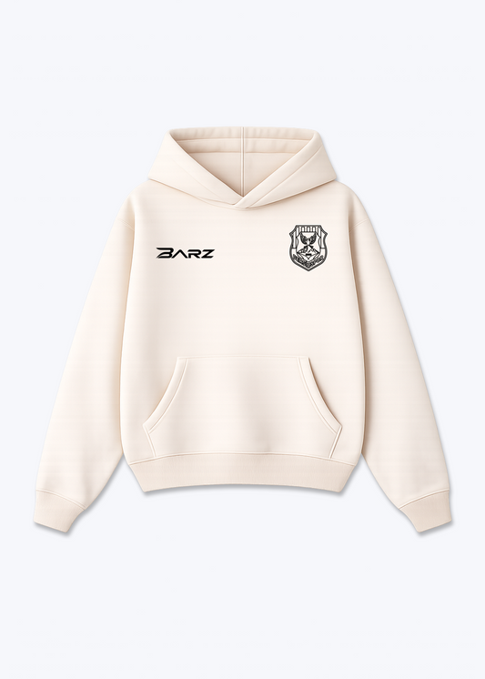 Dersimspor Oversized Hoodie - Beige Front (Designed)