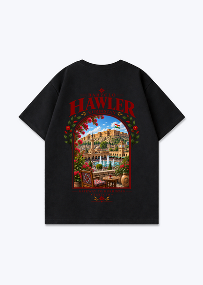 Hawler Gateway Oversized Shirt - Black Back (Designed)