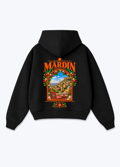 Mardin Gateway Oversized Hoodie - Black Back (Designed)