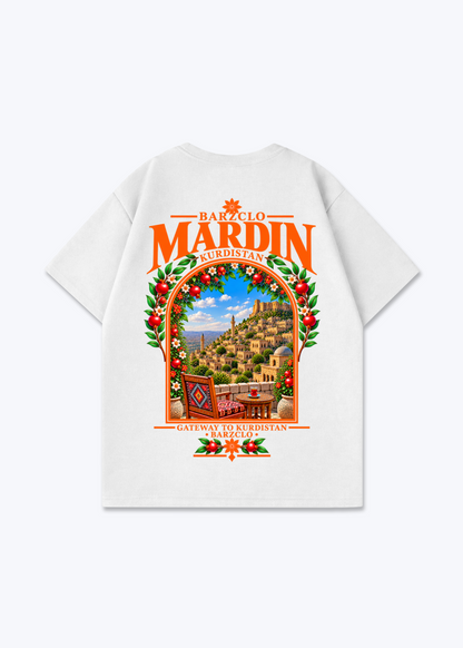 Mardin Gateway Oversized Shirt - White Back (Designed)