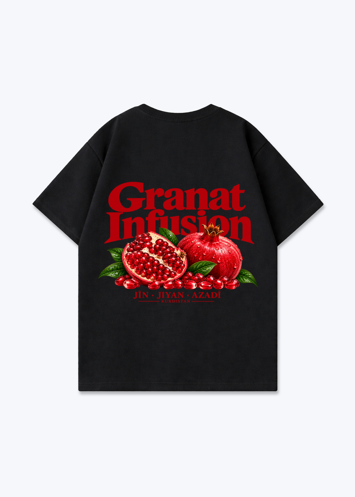Oversized Shirt - Black Back (Designed)