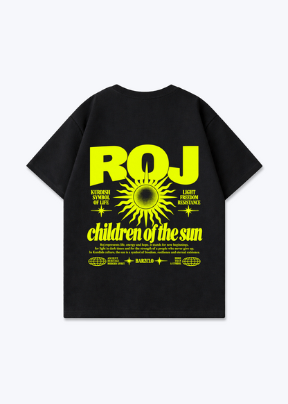 Roj Oversized Shirt - Black Back (Designed)