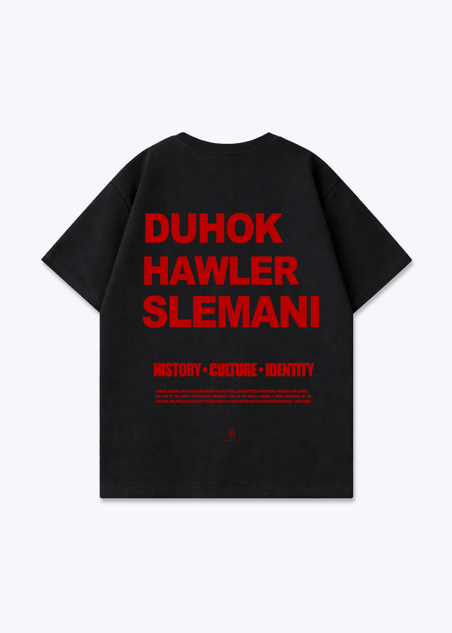Duhok Hawler Slemani  Oversized Shirt