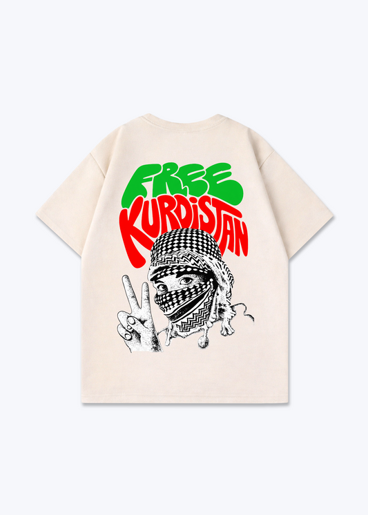Free Kurdistan Jin Oversized Shirt