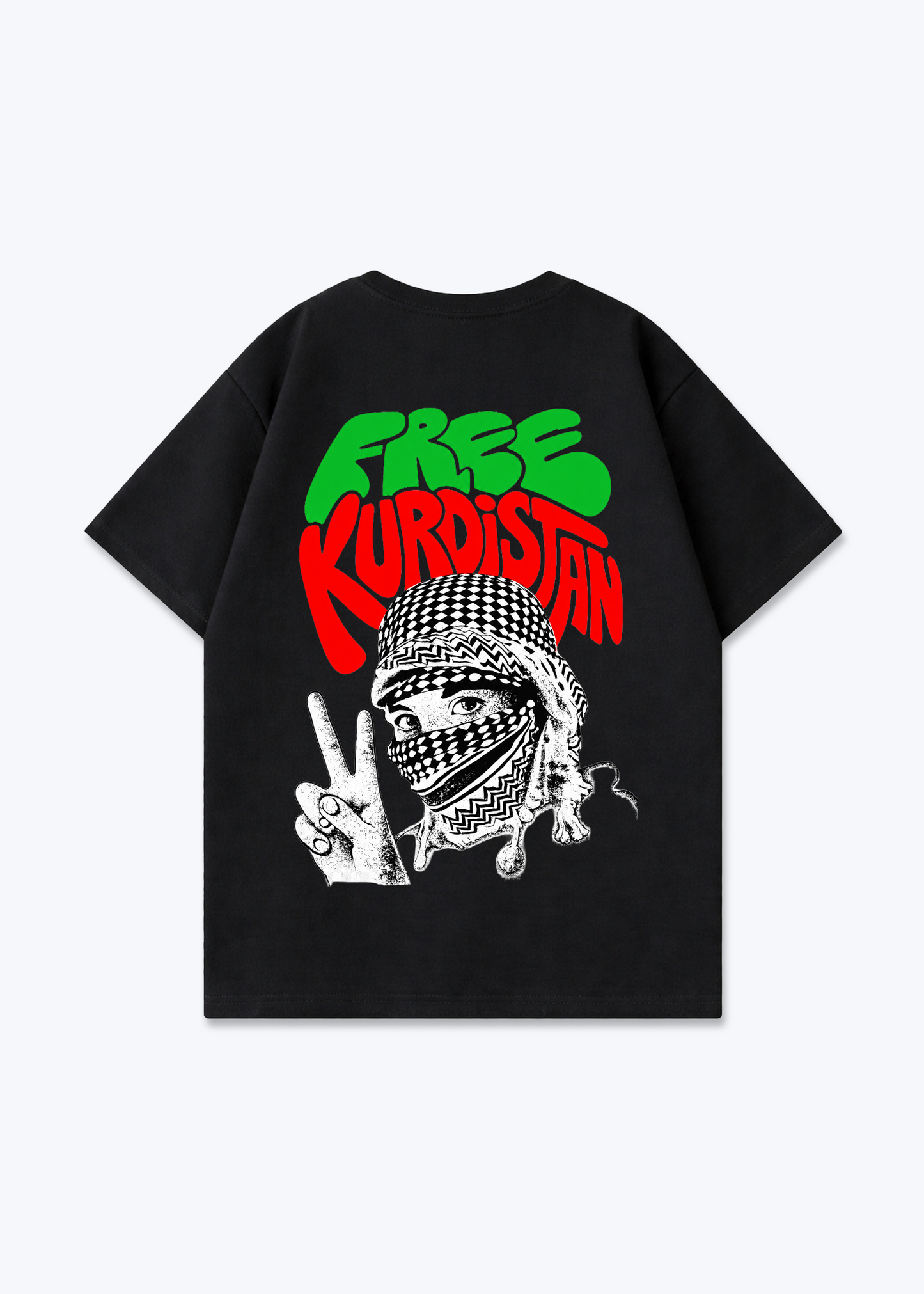 Free Kurdistan Jin Oversized Shirt
