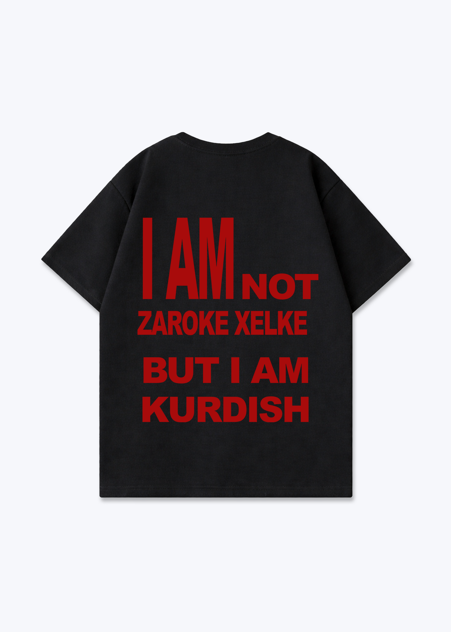 I am not Zaroke Xelke Oversized Shirt