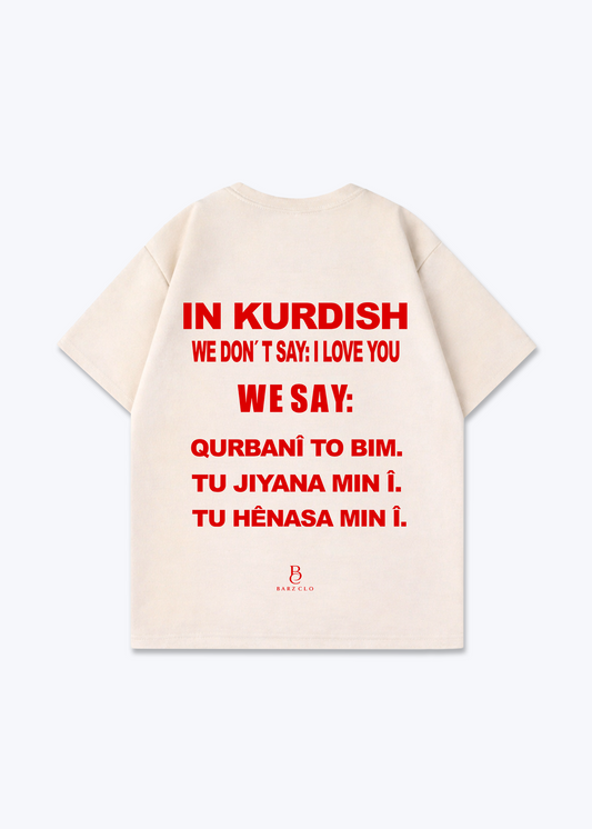 In Kurdish we dont say Oversized Shirt
