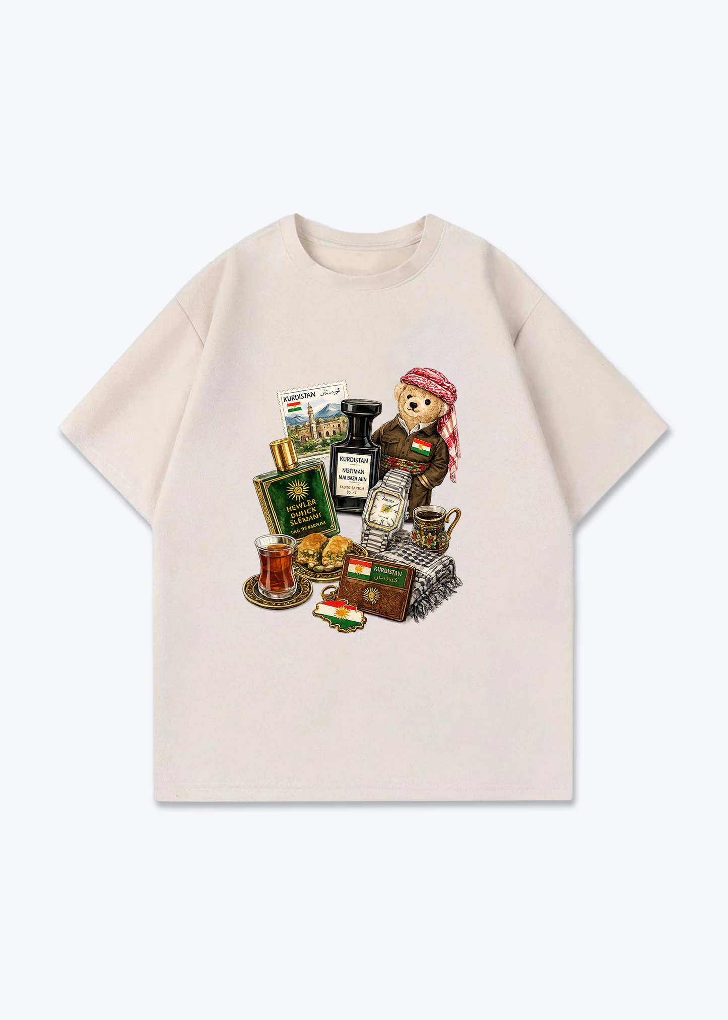 Kurdistan Essence Oversized Shirt