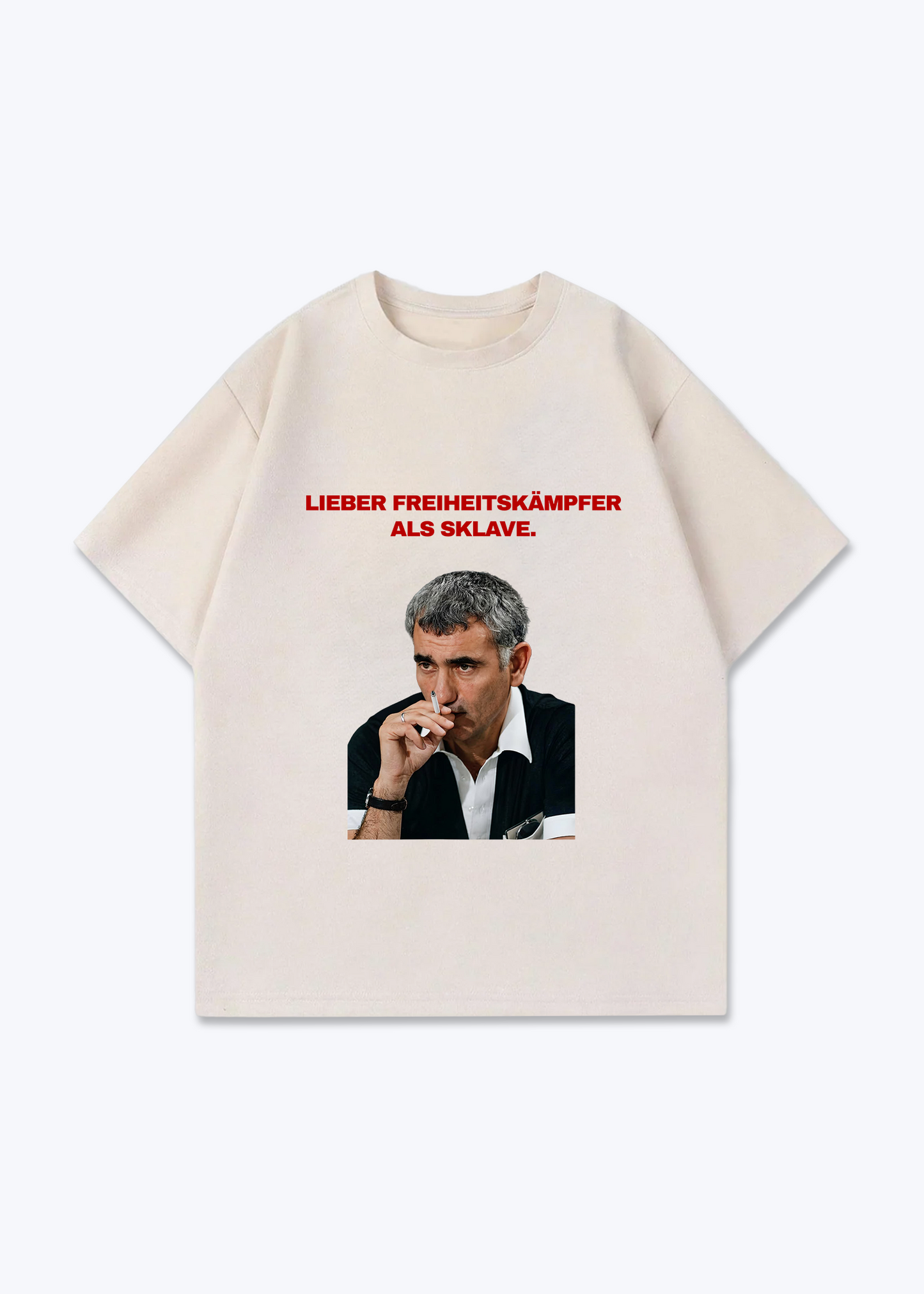 Lieber freiheitskämpfer anstatt Sklave Oversized Shirt