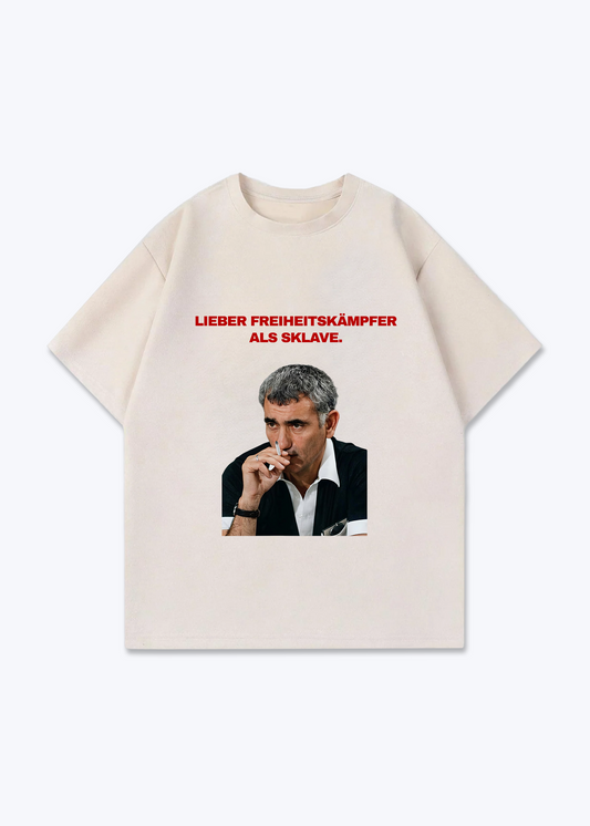 Lieber freiheitskämpfer anstatt Sklave Oversized Shirt